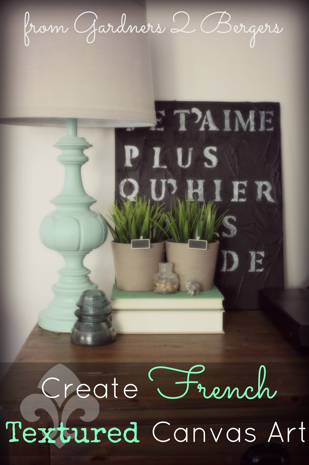 from Gardners 2 Bergers Create Textured [French] Canvas Art