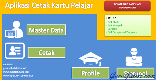 Aplikasi Cetak Kartu Pelajar SD/MI/SMP/MTS/SMA dan SMK