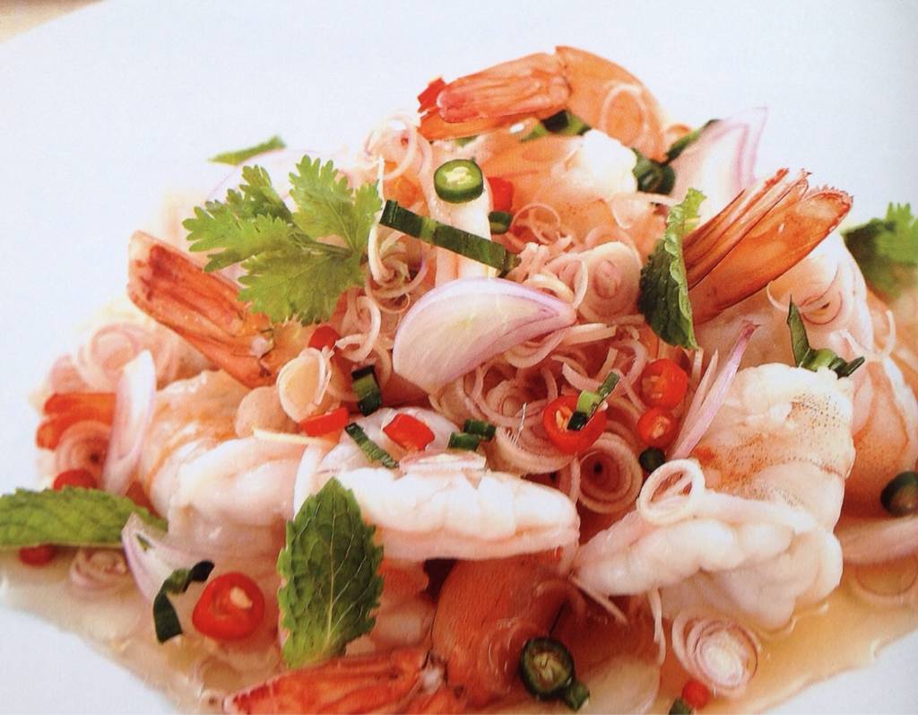 Thai Food Recipes: THAI SHRIMP SPICY SALAD