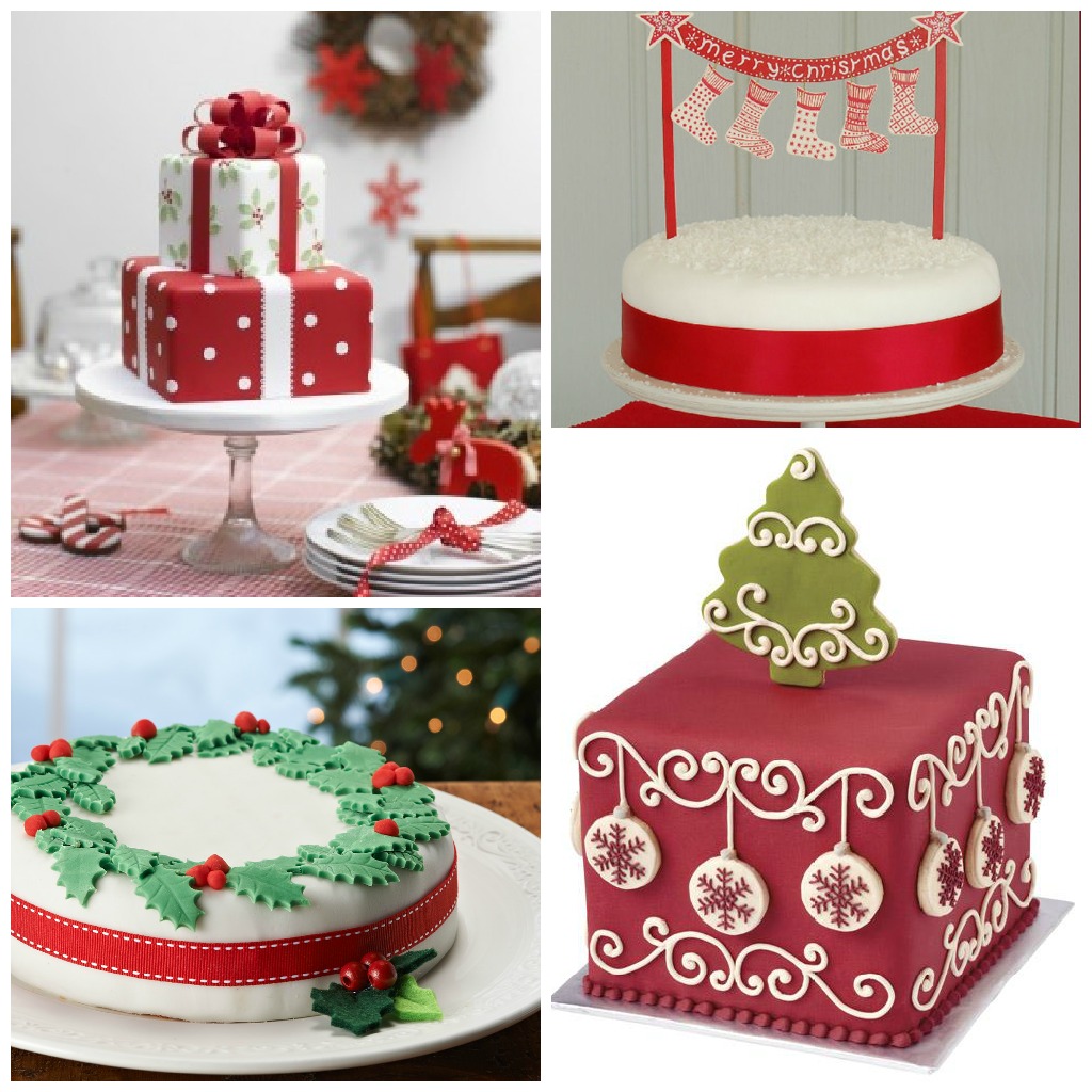 15 idéias de bolos de Natal TELLASTELLA