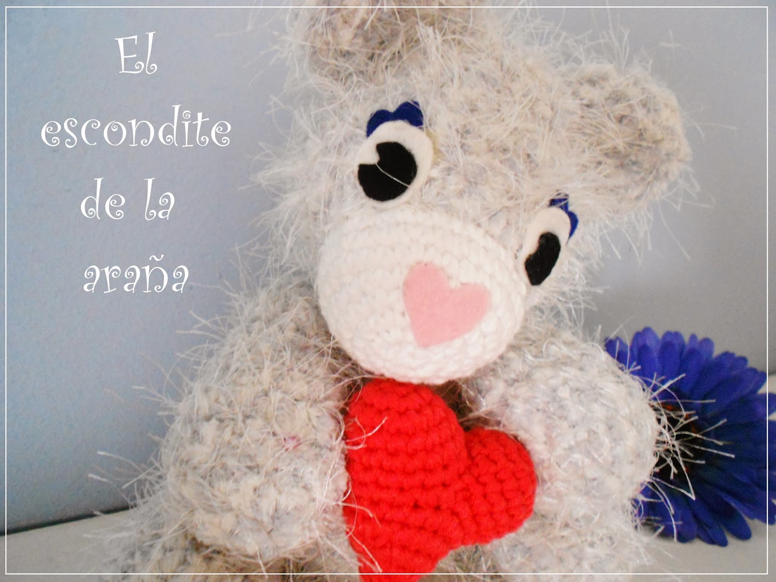 El escondite de la araña: San valentín amigurumi