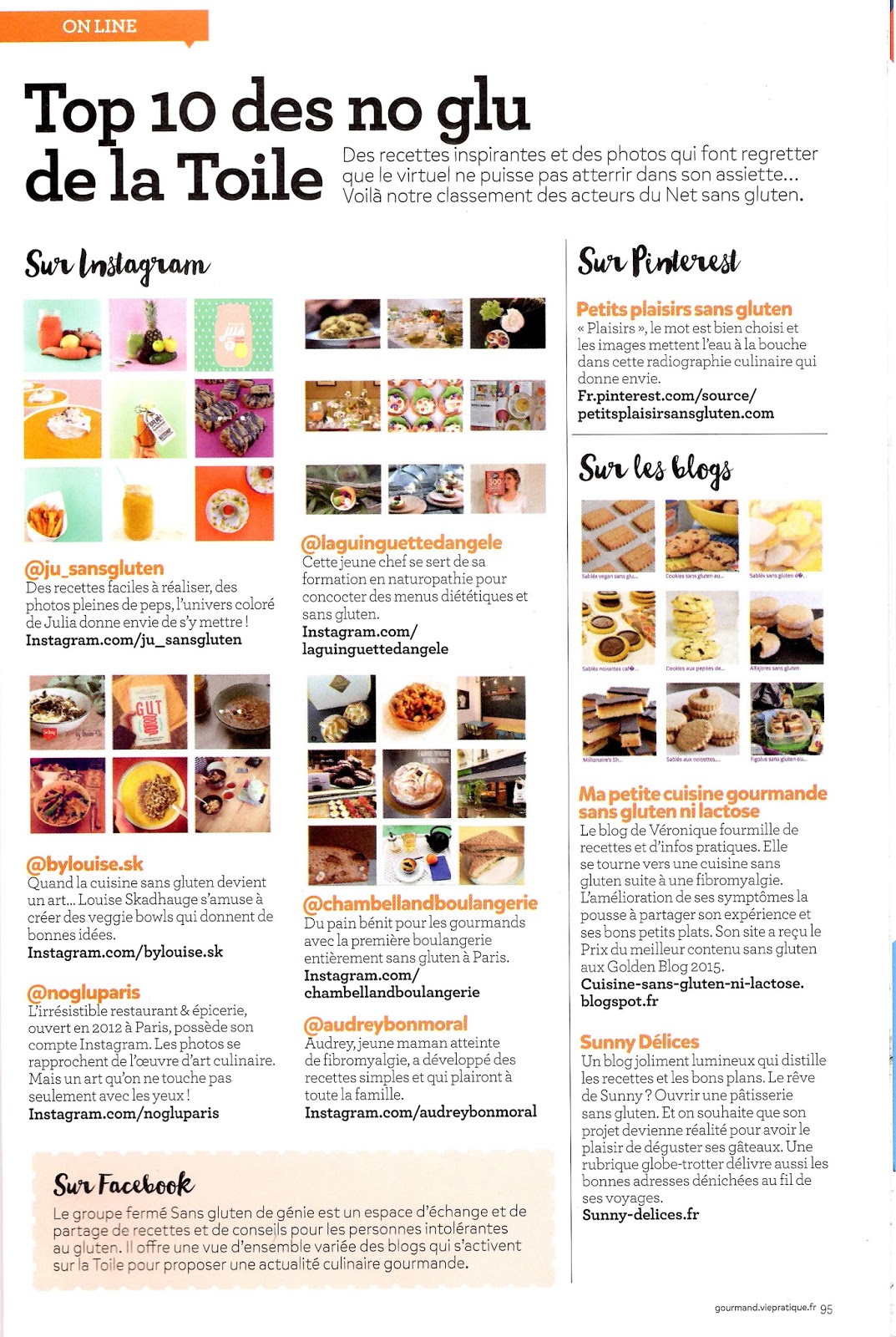 Ma petite cuisine gourmande... dans le Hors-Série SANS GLUTEN du