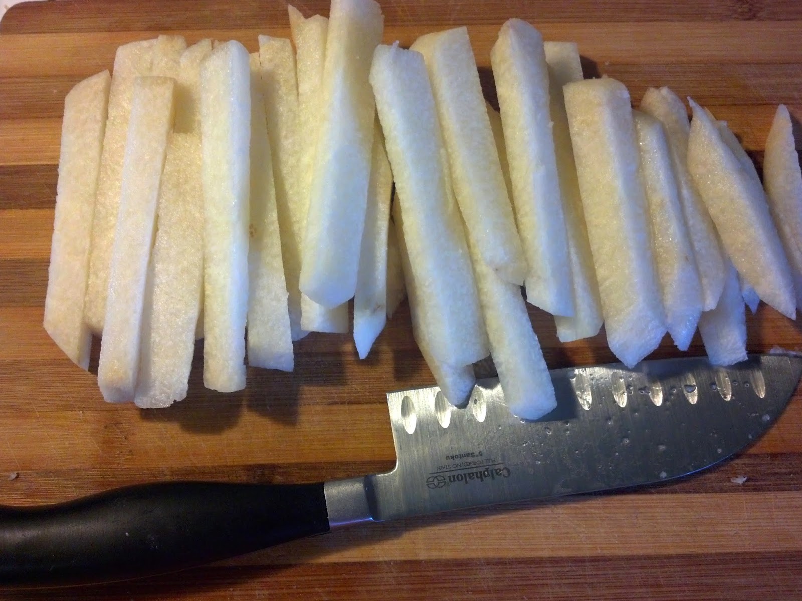 Diary of a Foodie Mama Baked Jicama Fries with Creamy Lime Dip