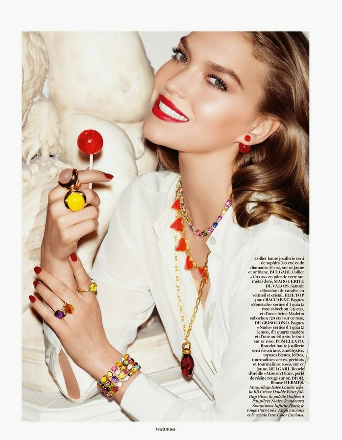 Arizona Muse HQ Pictures Vogue Paris Magazine Photoshoot June/July 2014