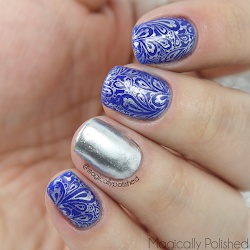 nail paisley stamping plate born pretty lace floral pattern stamp