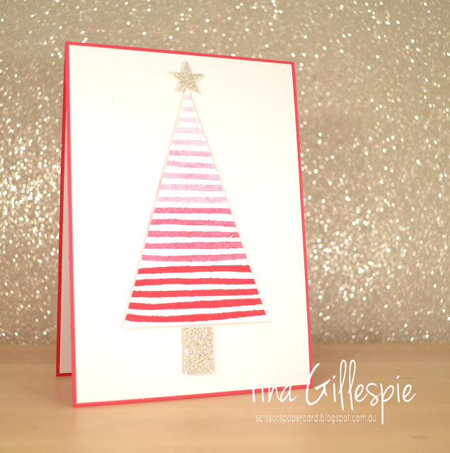 scissorspapercard, Stampin' Up!, Art With Heart, Colour Creations, Christmas Card, Incredible Like You, Merry Christmas To All, Glimmer Paper