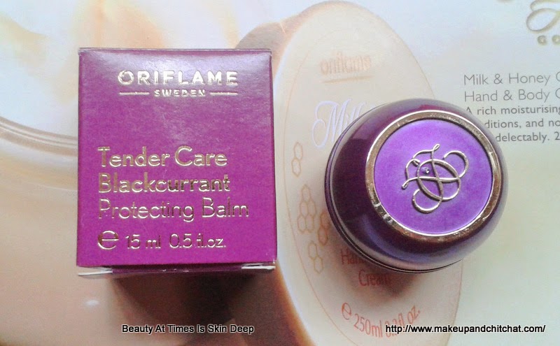 Oriflame Tender Care Blam Blackcurrant review