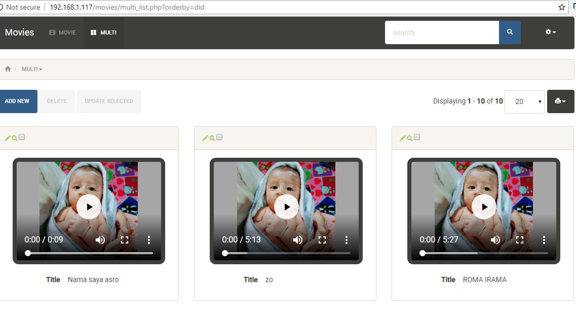 Sample Video Responsive player html 5 SAMPLE CODE