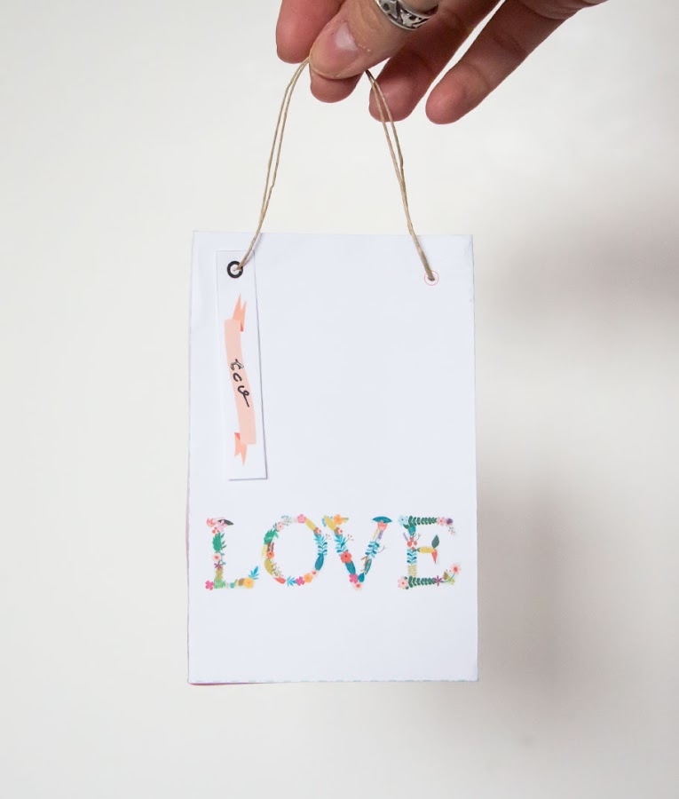 Packaing imprimible San Valentín