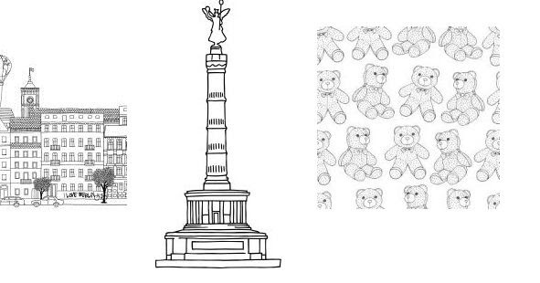 Ausmalbücher für Erwachsene: BERLIN - zum Ausmalen und Relaxen