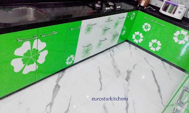 L shape modular kitchen eurostarkitchen 