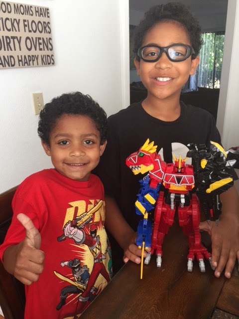 Dino Rangers Zords Jackson Used His New Dino Zord