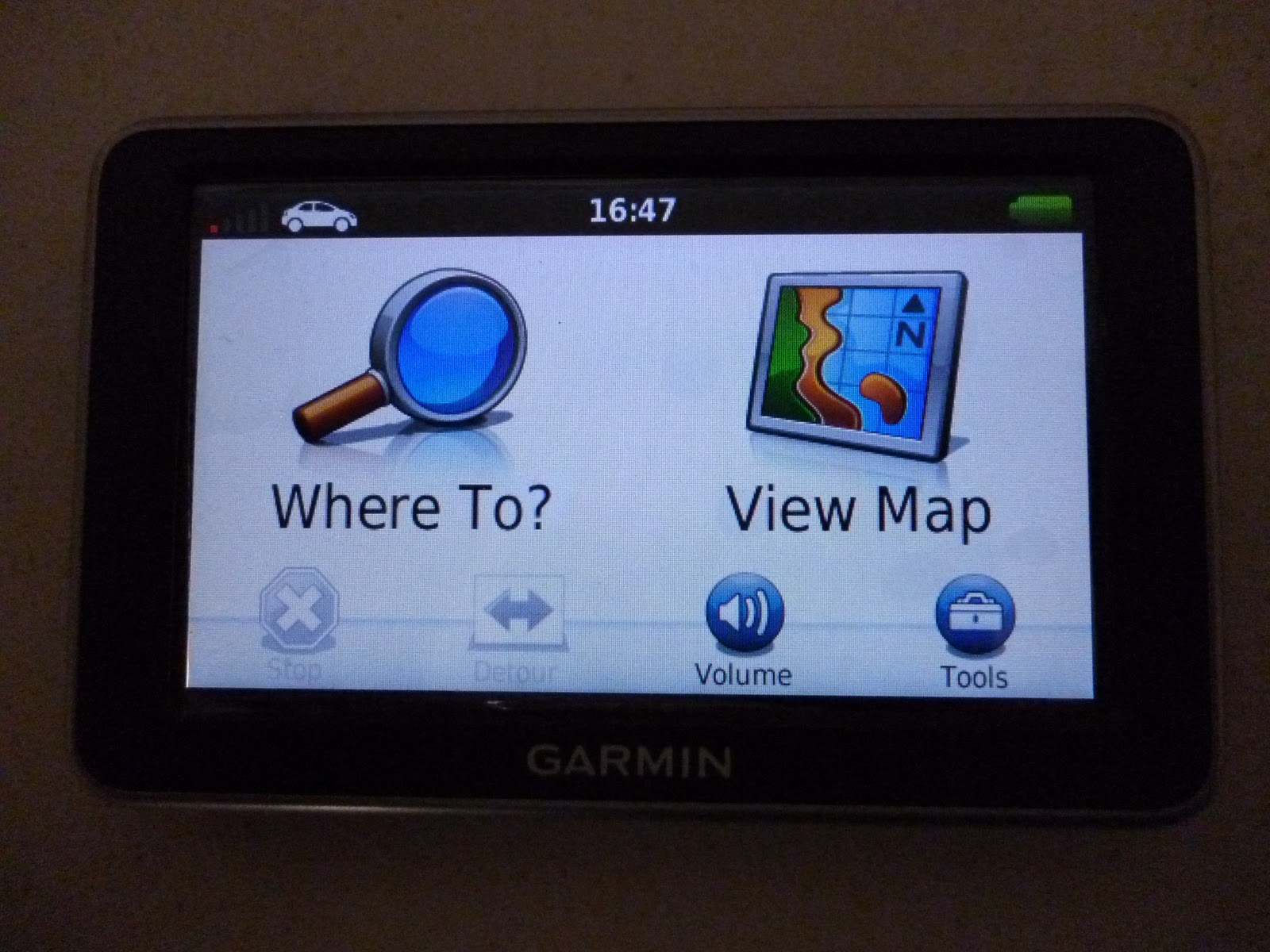 Technology.. old and new... How to enter your Garmin GPS secret menu?
