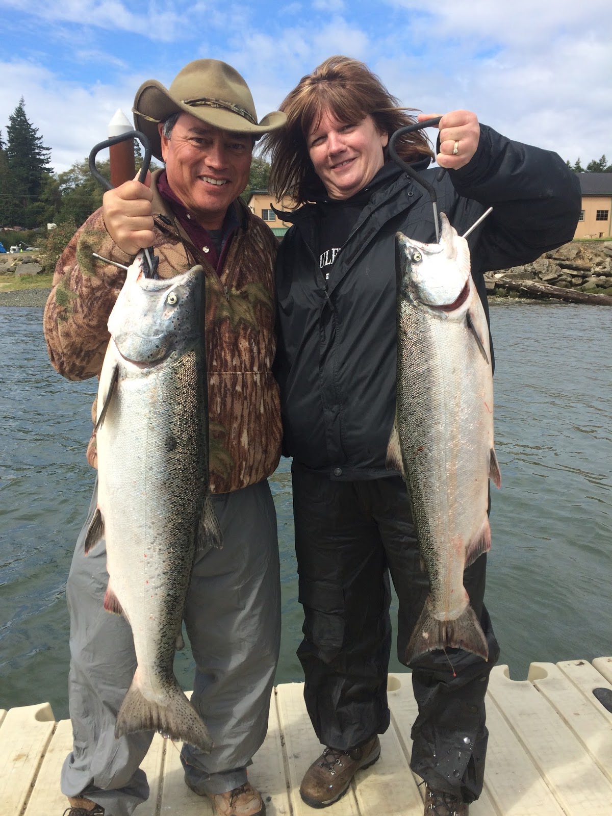 Brookings, Oregon, Fishing Charters Coos River salmon recap