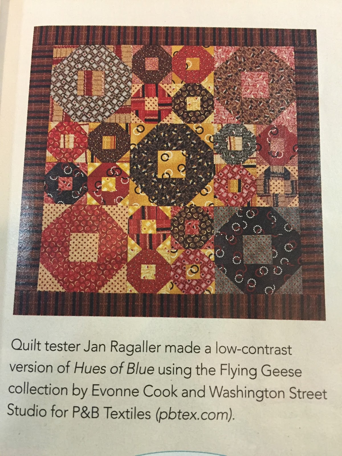 The Clothesline Quilter A Sweet Little Quilt in the Quilts & More Magazine