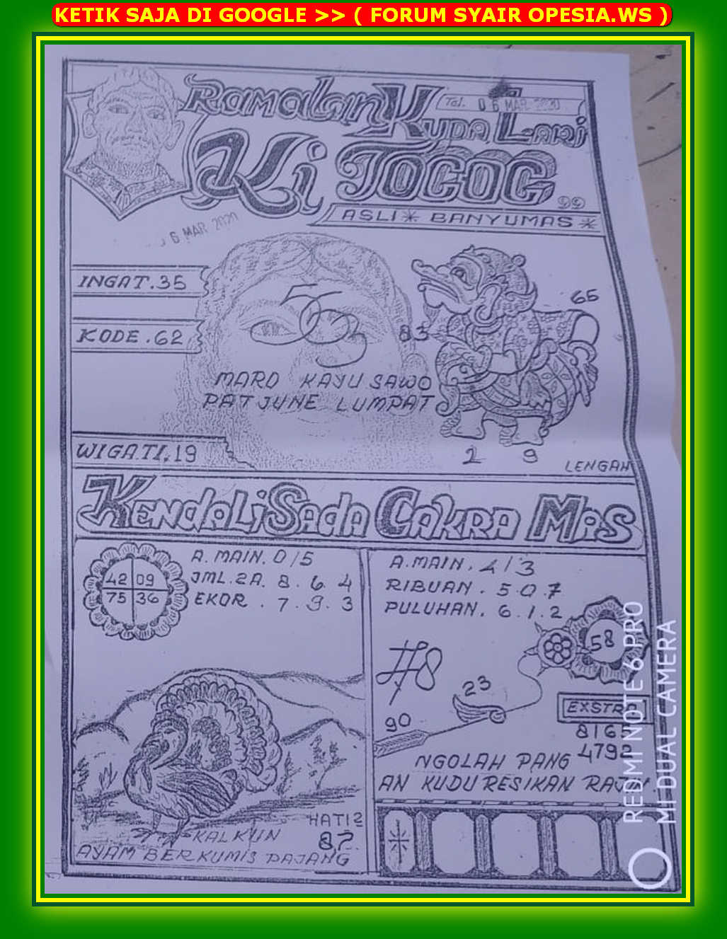 Forum Syair Hk Kode Syair Sgp Hk Sd Motesia