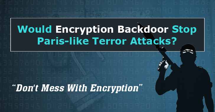 Would Encryption Backdoor Stop Paris-like Terror Attacks?