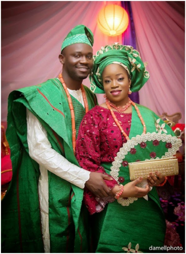 BHL Event & Catering Services Yoruba Traditional Wedding Dress for