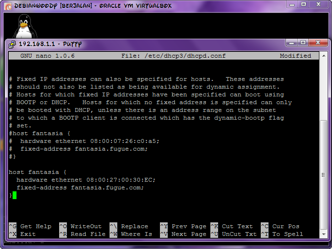 Set host. Set host. Set host. Nethserver. Unixoid.