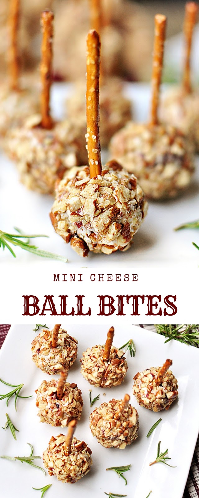 Mini Cheese Ball Bites #christmas #snacks | Liane Kitchen