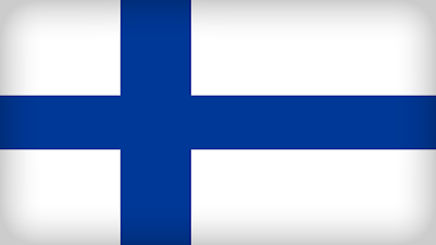 Bendera Negara Finlandia Anggota Uni Eropa (EU)