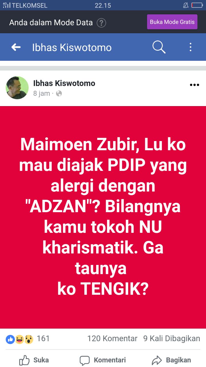 Free Gambar Innalillah Cinta Partai Orang Ini Hina Mbah Maimoen Tengik Terkeren oleh Kata Cinta