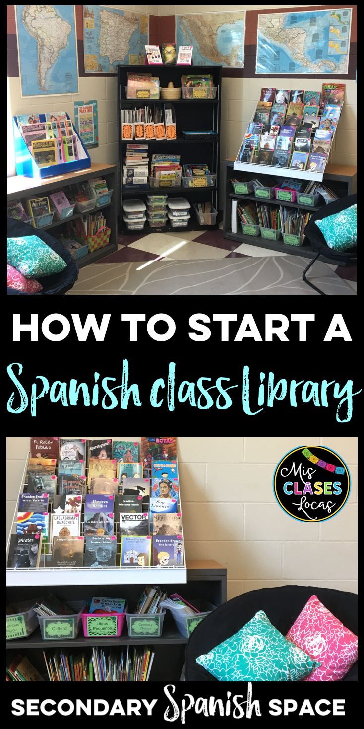 How to start a Spanish class library Secondary Spanish Space