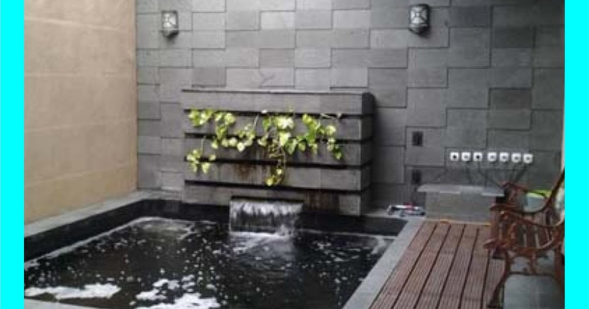 Taman Dinding Batu Alam Minimalis Memberikan Nuansa Alami - Desain