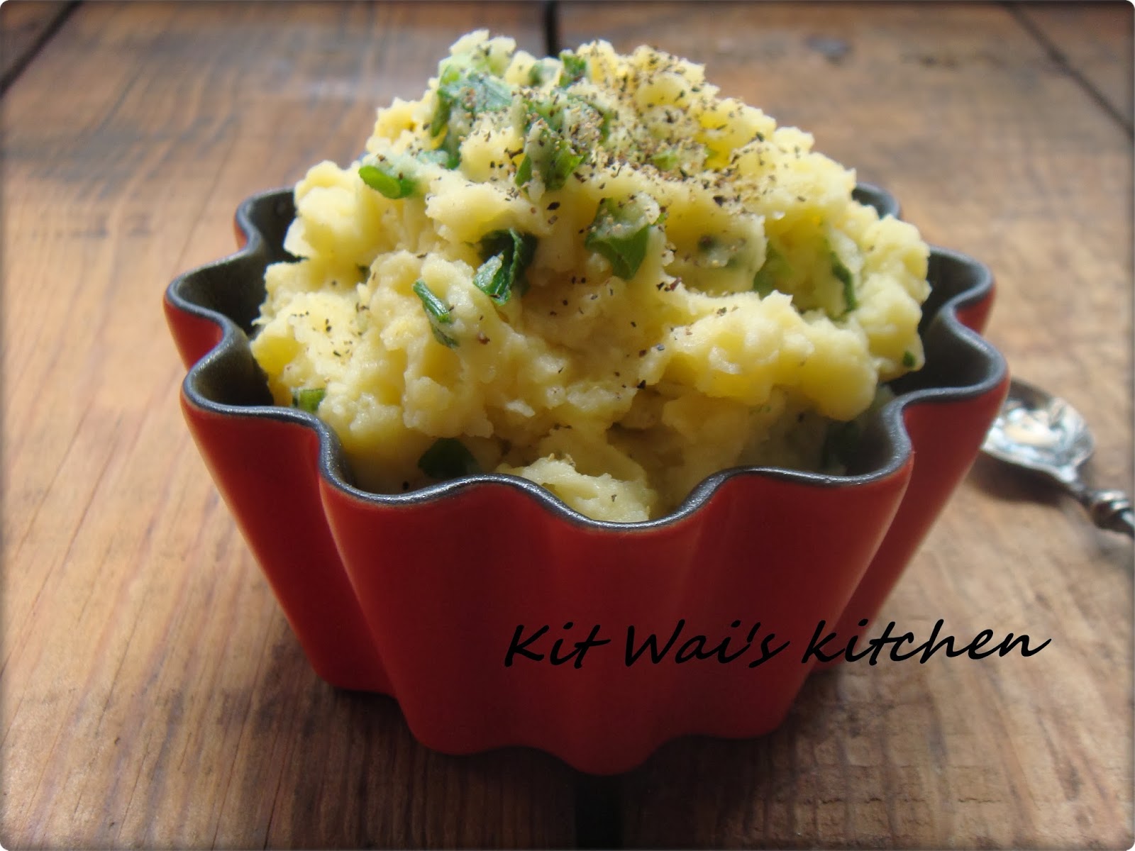 Kit Wai's kitchen : 爱尔兰青葱马铃薯泥 ~ Irish champ