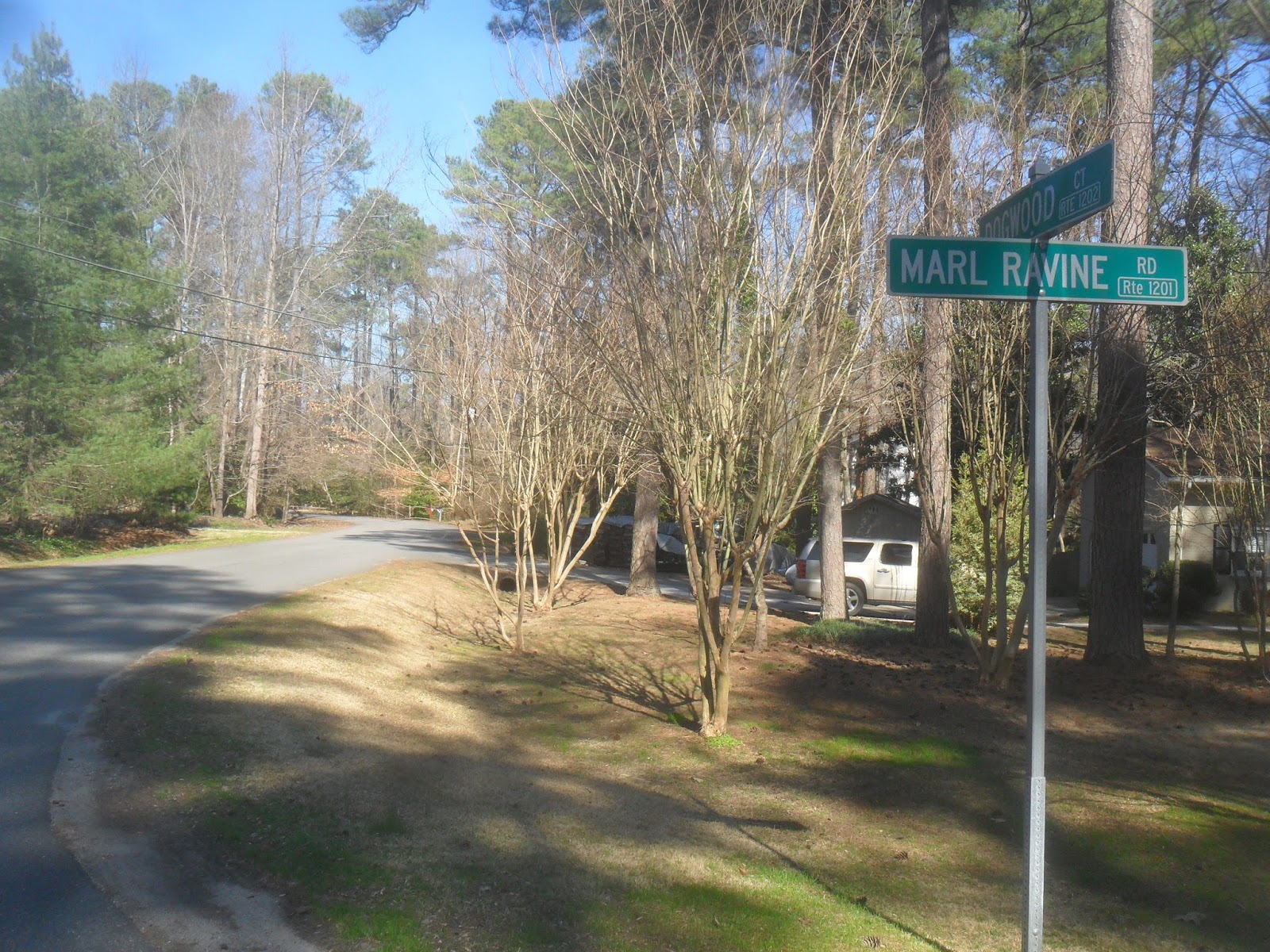 Luke's Signs Wormley Creek Dr. & Marl Ravine Rd. York County, VA