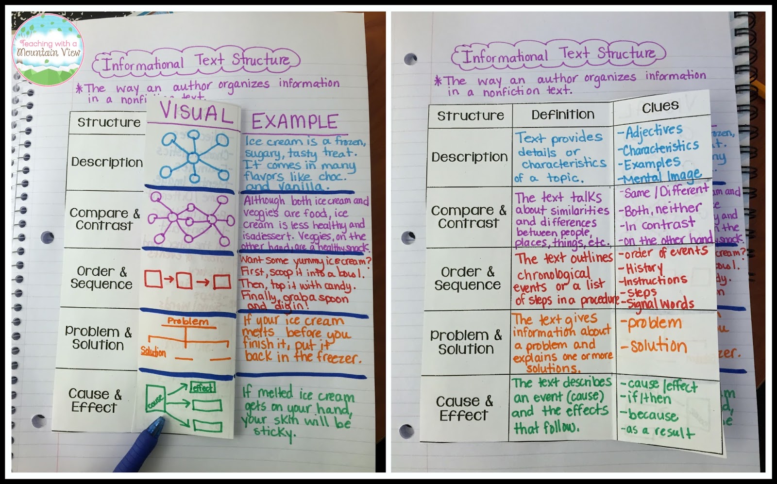 Informational Text Anchor Chart