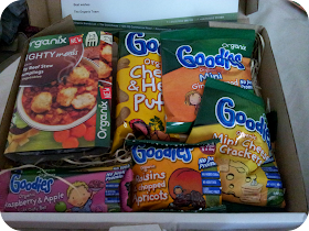 organix goodies, organix selection box, toddler snacks