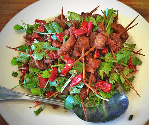 Toothpick Cumin Lamb Recipe