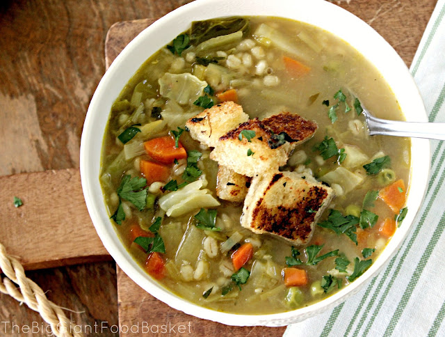 The Big Giant Food Basket: Farmhouse Vegetable and Barley Soup (with ...