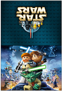 Star Wars Lego: Etiquetas para Candy Bar para Imprimir Gratis. Etiquetas de Star Wars Lego para imprimir gratis.