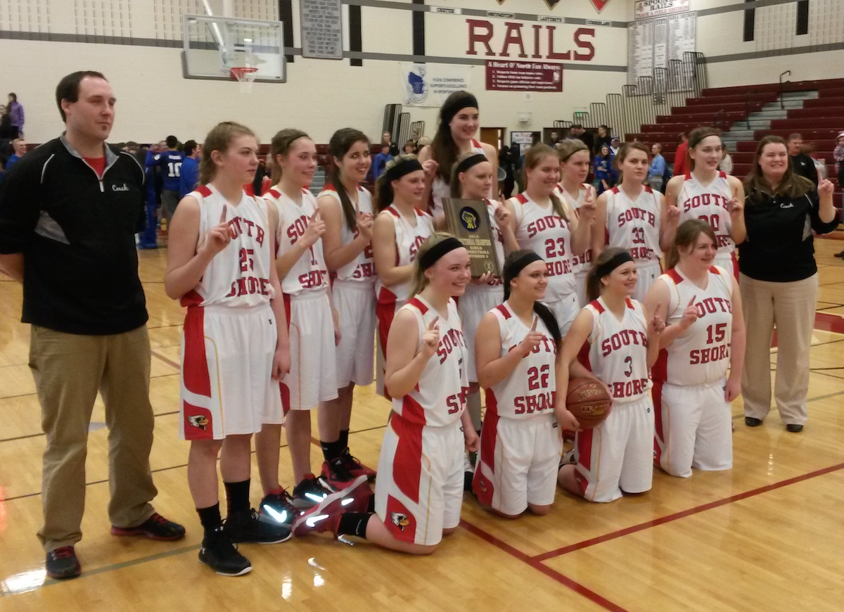 Port Wing Passages Girls BB going to State!
