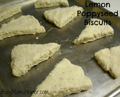 Lemon Poppy Seed Biscuits