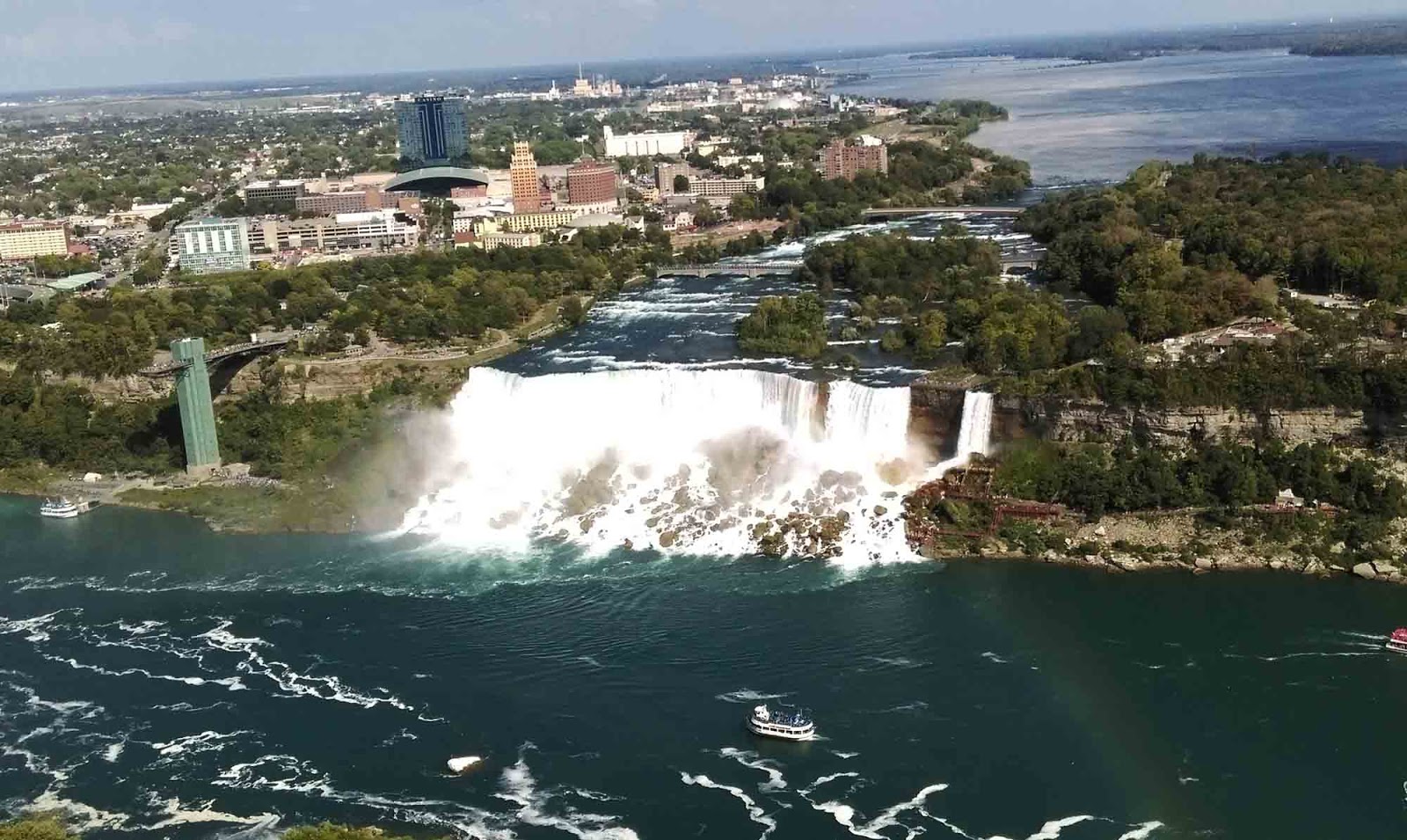 The Niagara's American Falls. (Picture taken on 2016).
