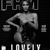 Black & White Photography: Lovely Abella on the cover of FHM's April 2018 issue