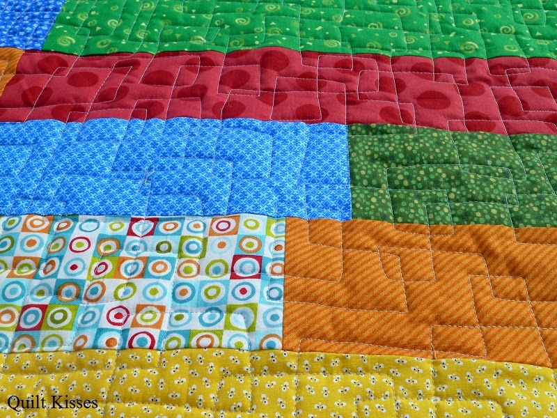 Quilt Kisses Chunky Race Quilts Finished