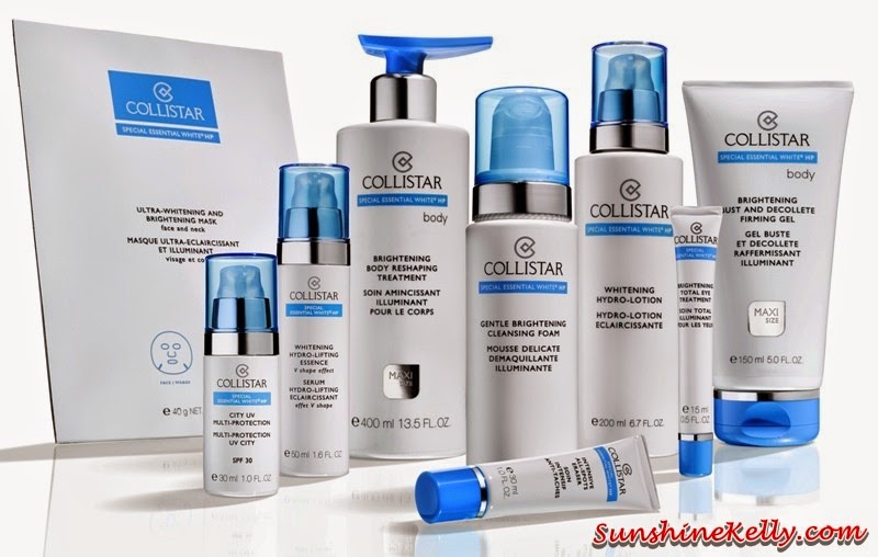Collistar Special Essential White HP Range, Collistar Whitening Hydro-Lifting Essence V Shape Effect, Collistar whitening, Collistar, Sa Sa, whitening skincare, asian skin, special whitening, Collistar Brightening Body Reshaping Treatment, Collistar Brightening Bust and Decollete Firming Gel