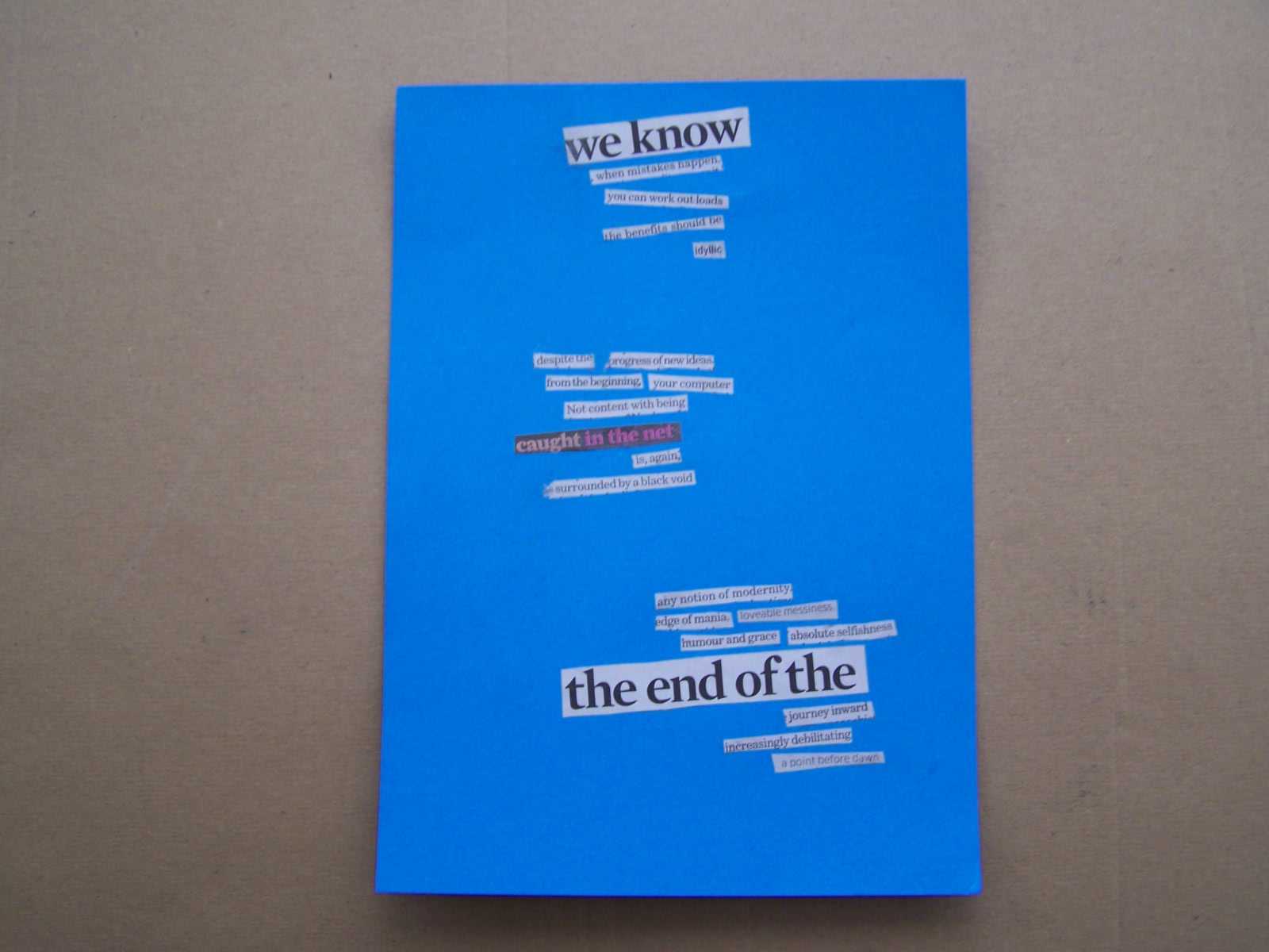 BOOK ART BLOG Cut up poems