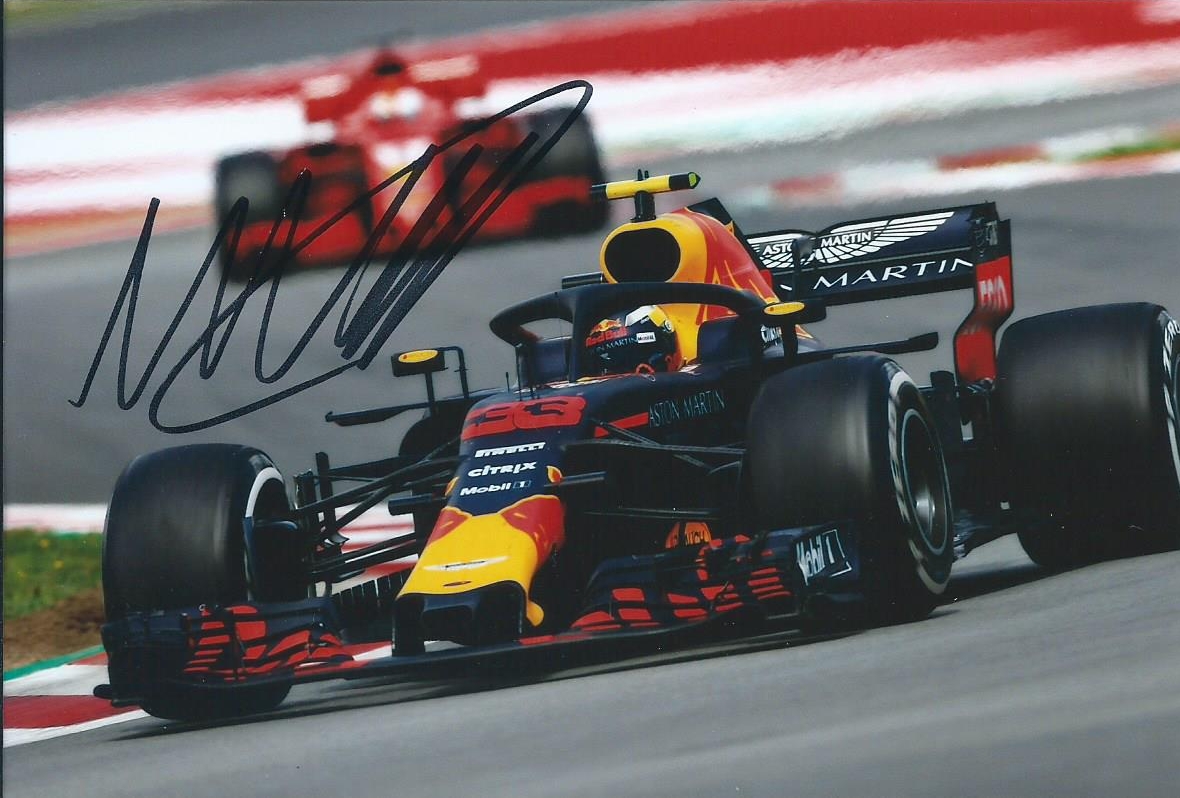 Autografy Mariu Max Verstappen
