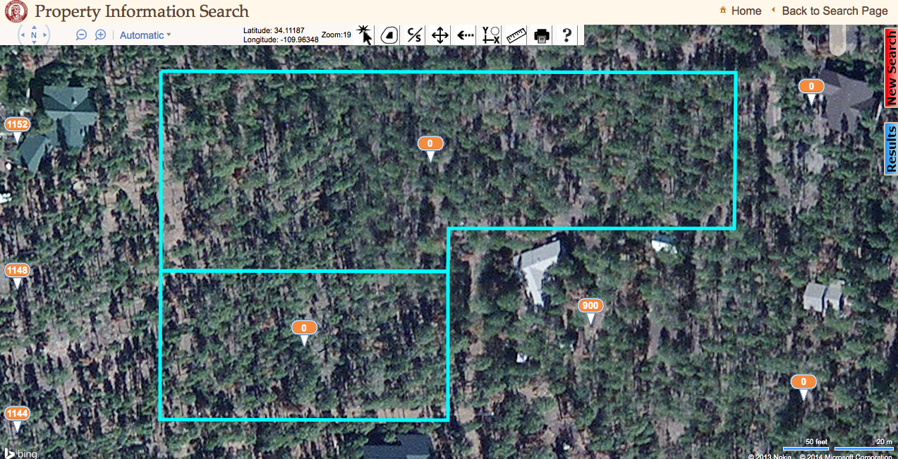 980 W. Manzanita Trail, AZ White Mountains Land For Sale Price