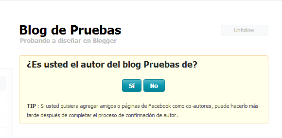 conectar el blog con redes sociales