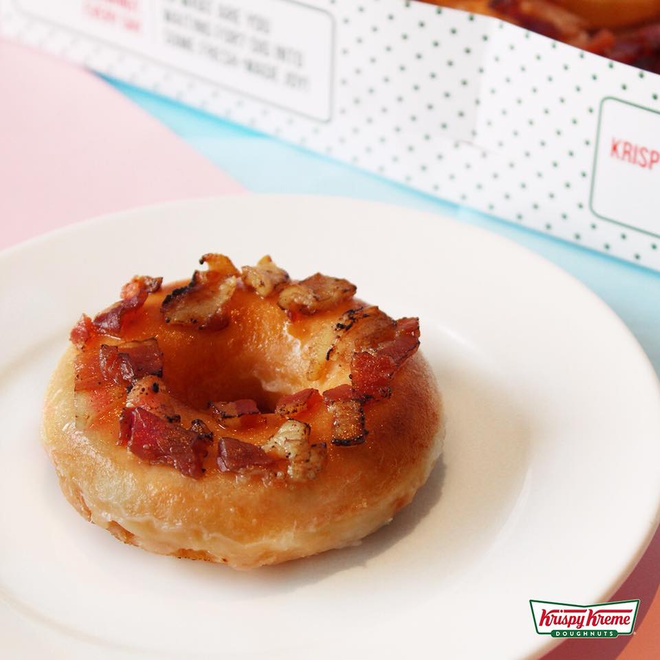 Krispy Kreme’s Bacon and Cheese Doughnut Comfort in Every Bite! It's