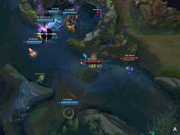 그리핀 바론 지역에서 한타 대패.gif | 인스티즈