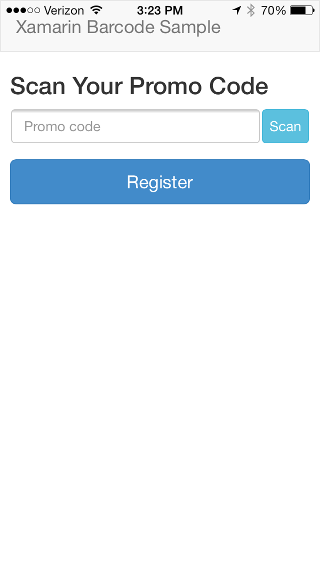 CDeutsch's Blog How to Add Barcode Scanning to your  App using Xamarin