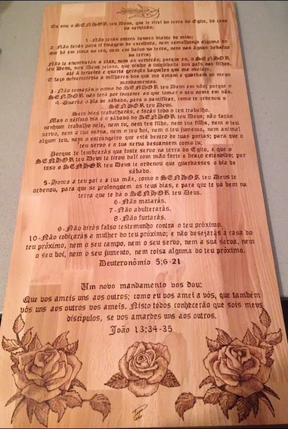 Pirografia, pyrography, pyrogravure, Pedro Pires: novembro 2013