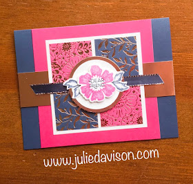 3 Everything is Rosy Cards ~ Stampin' Up! ~ May 2019 Product Medley ~ www.juliedavison.com